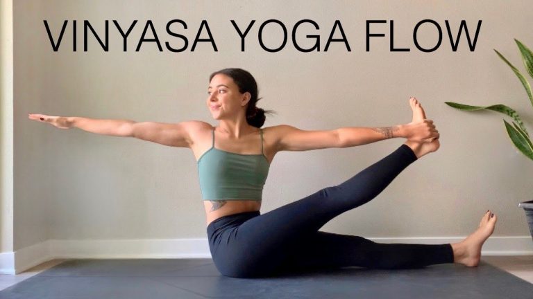 Yoga flow vinyasa minute body full